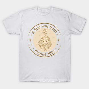 Birthday T-Shirt - Zodiac Leo T-Shirt